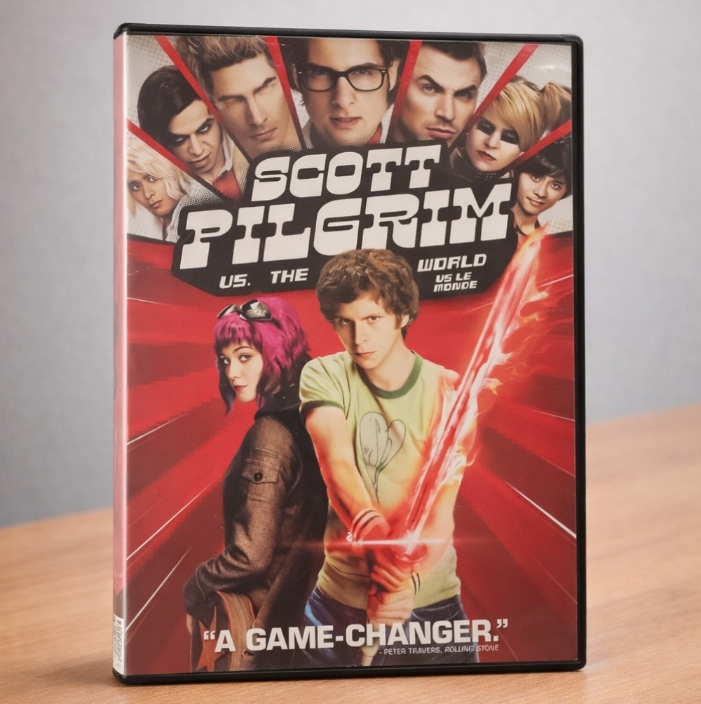 Scott Pilgrim vs. The World DVD Movie 4/$20